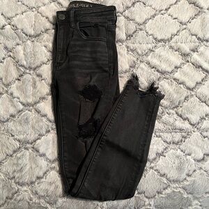 American Eagle Ripped Skinny Jeans